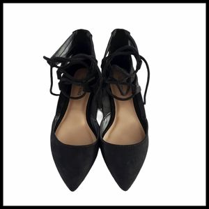 Call it Spring Faux Suede Lace-Up Sandal